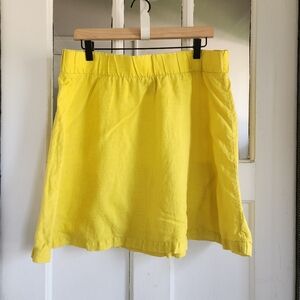 Tommy Bahama Yellow Linen Women's Skirt